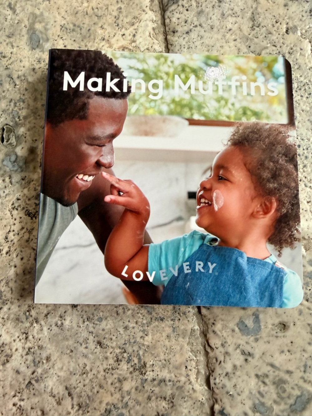 Lovevery Making Muffins Board Book - Blue